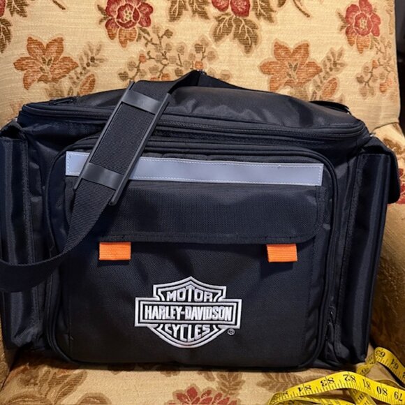 NWOT HARLEY DAVIDSON INSULATED TRAVEL / PICNIC COOLER - Picture 1 of 16